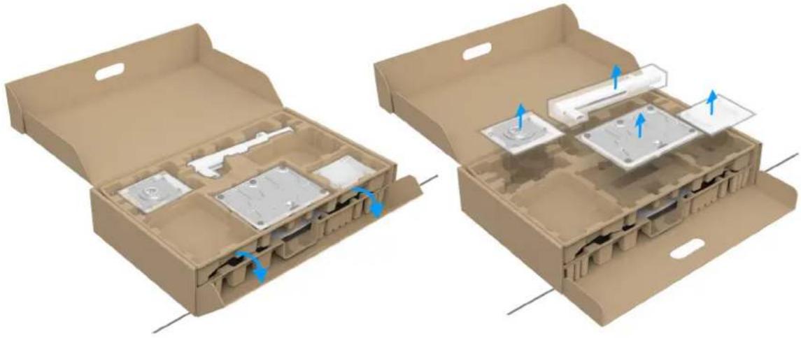DELL 27 Plus 4K S2725QS - Fixer le pied - 1