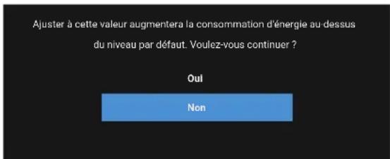 DELL Pro 75 Plus 4 P7525QT - Messages d'advertisement de l'OSD - 4