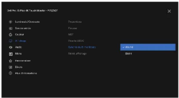 DELL Pro 75 Plus 4 P7525QT - Synchro multi-ecran (MMS) - 1