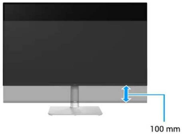 DELL 32 Plus S3225QS - Réglage de la hauteur - 1