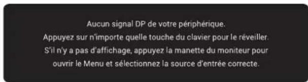 DELL 32 Plus S3225QS - Messages d'advertisement de l'OSD - 6