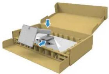 DELL 32 Plus S3225QS - Attacher le socle - 4