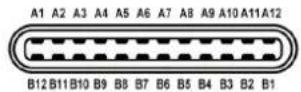 DELL 34 Plus S3425DW - Connecteur USB-C en amont et en aval - 1