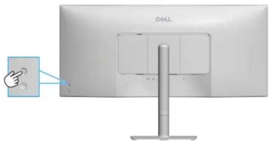 DELL 34 Plus S3425DW - Utilisation du joystick - 1