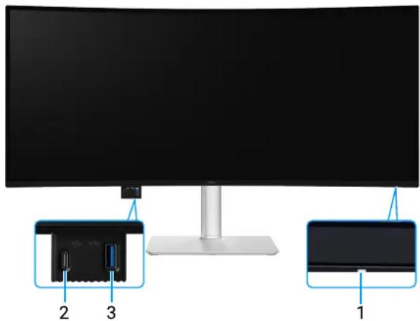 DELL 34 Plus S3425DW - Vue de devant - 1