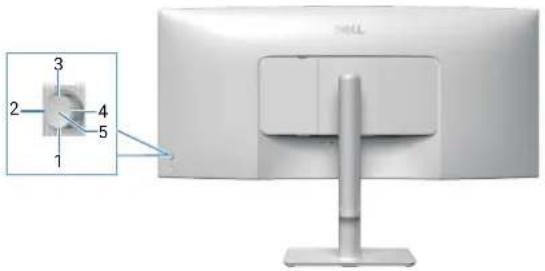 DELL 34 Plus S3425DW - Fonctions de la touche directe - 1