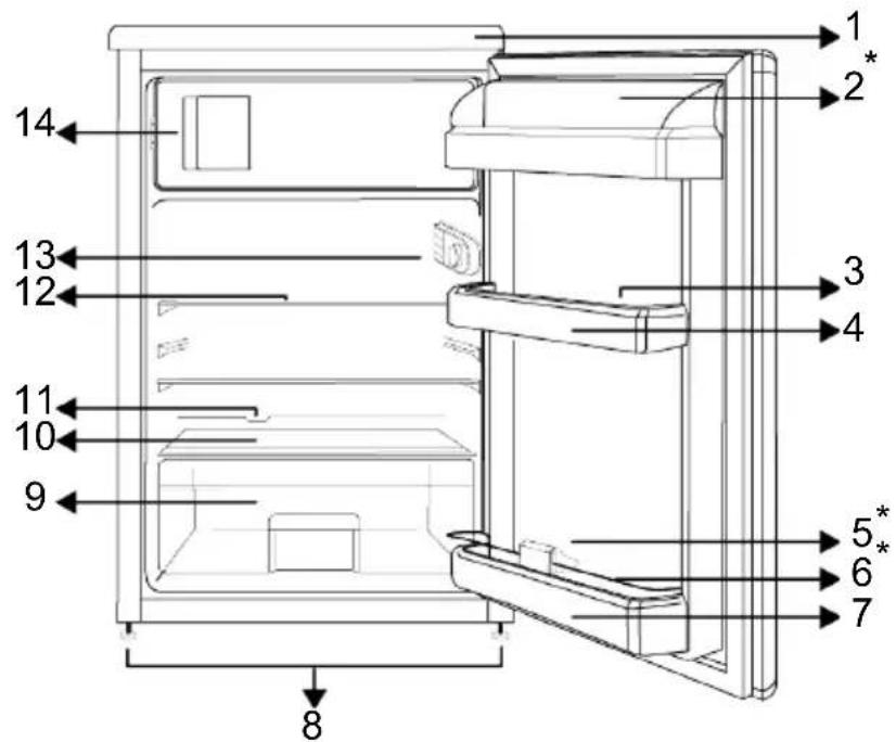 WHIRLPOOL W55V1 112W - Your Refrigerator - 1