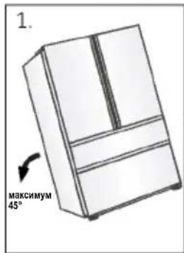HAIER HFR79F19DFGB - Подравняване на уреда - 2