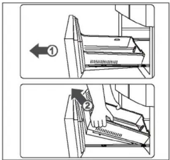 HAIER HFR79F19DFGB - Sertar superior detaşabil pentru congelator - 1