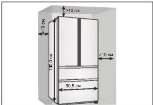 HAIER HFR79F19DFGB - Подравняване на уреда - 1