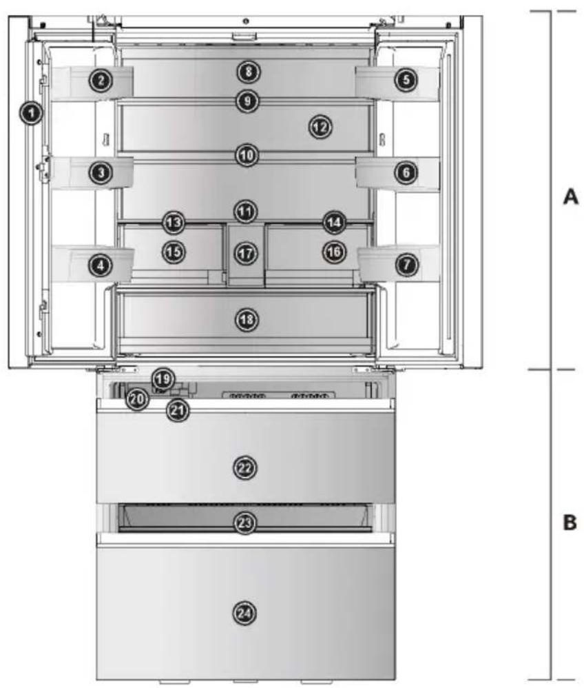HAIER HFR79F19DFGB - AVISO - 1