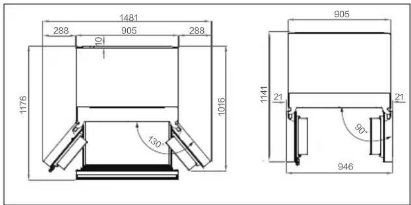 HAIER HFR79F19DFGB - Space recommendation - 1