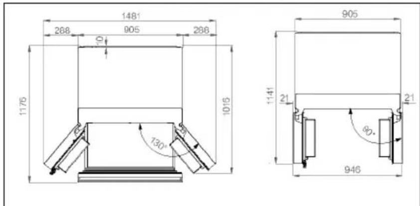 HAIER HFR79F19DFGB - Helyigényt illető javaslatok - 1