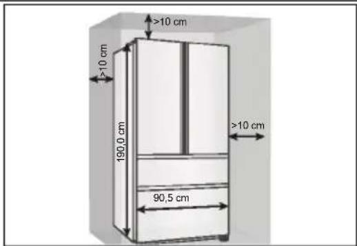 HAIER HFR79F19DFGB - Ευθυγράμμιση της συσκευής - 1