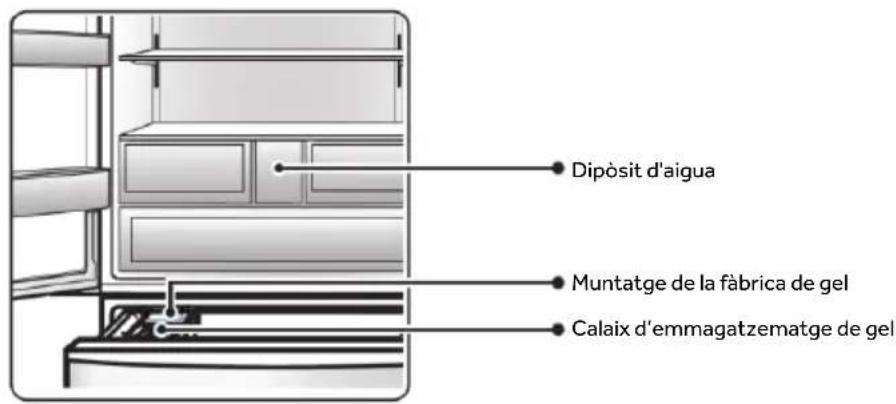 HAIER HFR79F19DFGB - Fàbrica de gel - 1