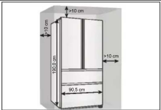 HAIER HFR79F19DFGB - Alinierea aparatului - 1