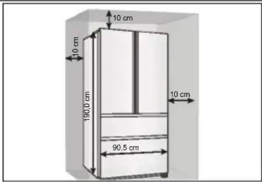 HAIER HFR79F19DFGB - A készülék elhelyezése - 1