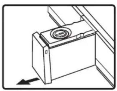 HAIER HFR79F19DFGB - Add water to water storage box - 1