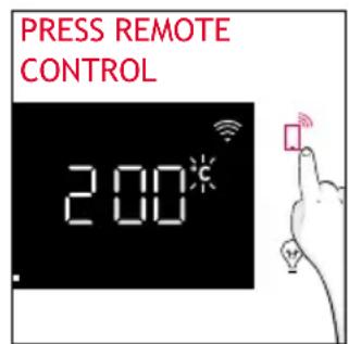 ROSIERES RO6 M5TB3Y - How to activate Remote Control: - 5