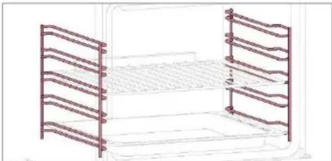 ROSIERES RO6 M5TB3Y - Griglie metalliche laterali (solo se presenti\*) - 1
