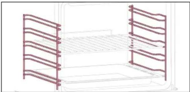 ROSIERES RO6 M5TB3Y - Lateral wire grids (only if present\*) - 1