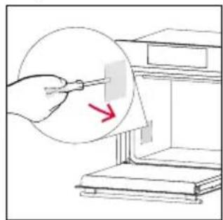 ROSIERES RO6 M5TB3Y - Changing the lateral bulb: - 2