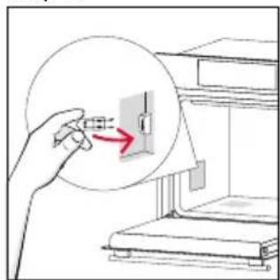ROSIERES RO6 M5TB3Y - Changing the lateral bulb: - 4