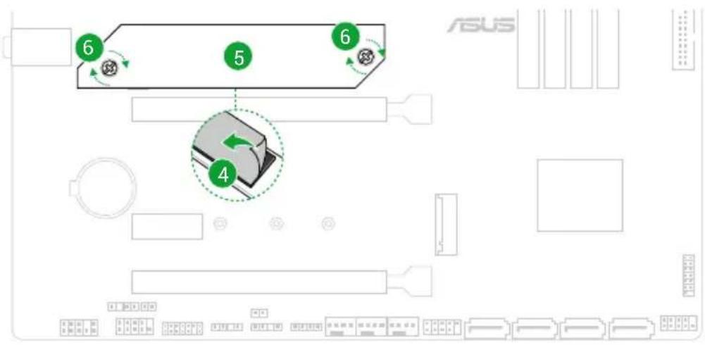ASUS PRIME B860M-A WIFI - M.2 1スロットにM.2 SSDを取り付ける - 5