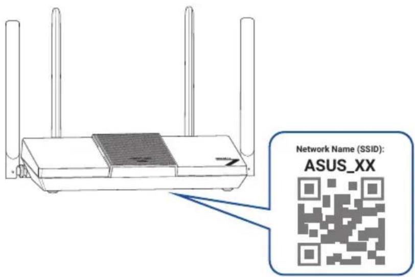 ASUS RT-BE50 - Pour configurer votre routeur via une connexion WiFi : - 2