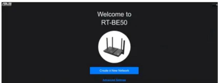 ASUS RT-BE50 - Utilisation de l'assistant de configuration internet avec auto-détection : - 1