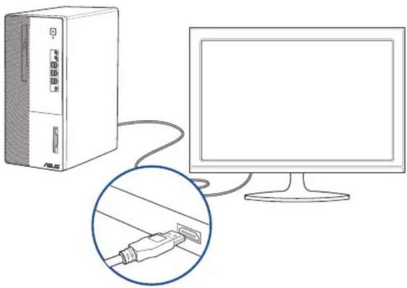 ASUS D700MC - การเชื้อมต่อ HDTV - 2