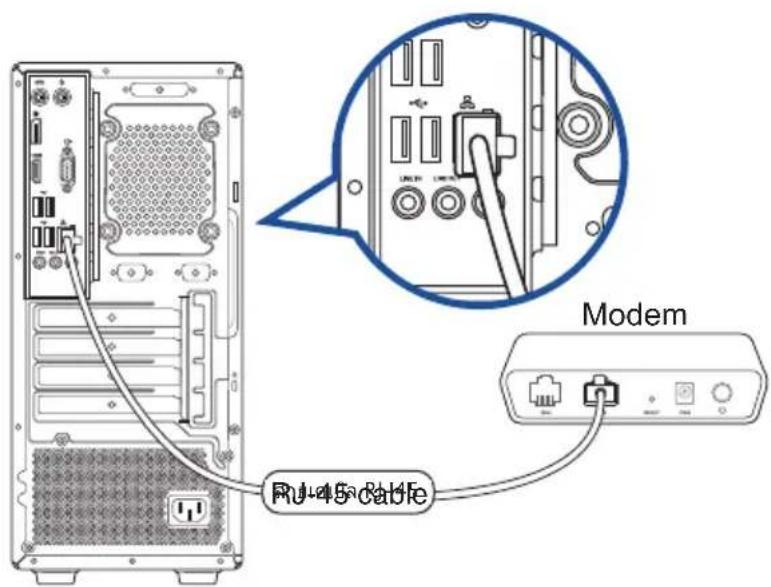 ASUS D700MC - การเชื่อมต่อผ่าน DSL/เตเบลโมเต็ม - 2
