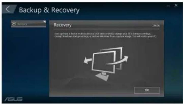 ASUS D700MC - Backup &amp; Recovery (สำารองและกู้ดื่น) - 1