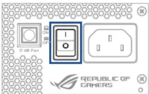 ASUS ROG Thor 850W Platinum II - Instalar a fonte de alimentação ROG THOR - 3