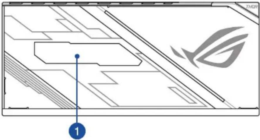 ASUS ROG Thor 850W Platinum II - תָרִי הַלְהָם הַלְהָם - 2