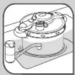 TEFAL ClipsoMinut' Delice P48007 - For å slippe ut dampen - 2