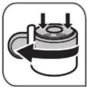 TEFAL ClipsoMinut' Delice P48007 - Slik plasserer du funksjonsventilen: - 2