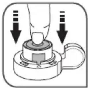 TEFAL ClipsoMinut' Delice P48007 - To clean the operating valve (A): - 1