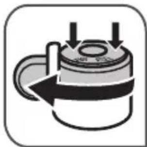 TEFAL ClipsoMinut' Delice P48007 - Nasadenie prevádzkového ventilu: - 2