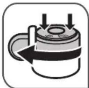 TEFAL ClipsoMinut' Delice P48007 - Kako namestimo obratovalni ventil: - 2