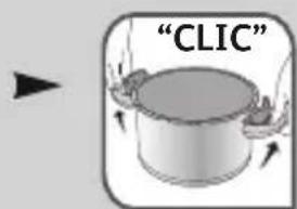 TEFAL ClipsoMinut' Delice P48007 - Herunterklappbare Griffe\* - 2