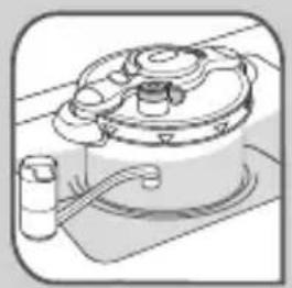 TEFAL ClipsoMinut' Delice P48007 - Ablassen des Dampfs: - 2