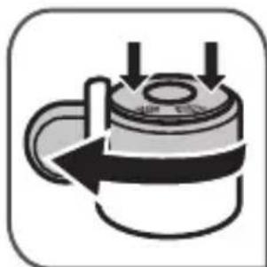 TEFAL ClipsoMinut' Delice P48007 - Zakładanie zaworu roboczego : - 2