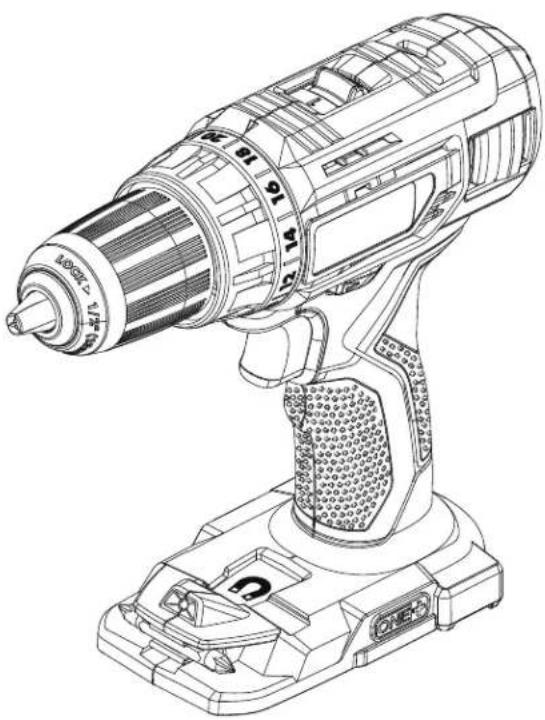RYOBI One+ P1817 - 1