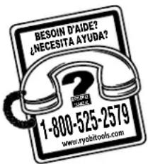 RYOBI One+ P20015 - CORRECCIÓN DE PROBLEMAS - 1