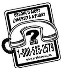 RYOBI One+ P20015 - DÉPANNAGE - 1