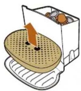 L'or Barista LM9016 - Limpieza del contenedor de cápsulas usadas y el cajón de agua residual - 2