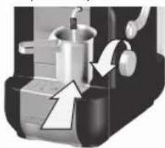SAECO Lavazza A Modo Mio RI9575 - GEBRUIK VAN HET STOOM/HEET WATERPIJPJE - 1