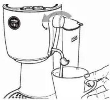 SAECO Lavazza A Modo Mio Piccina RI9585 - EROGAZIONE VAPORE E PREPARAZIONE CAPPUCCINO - 3