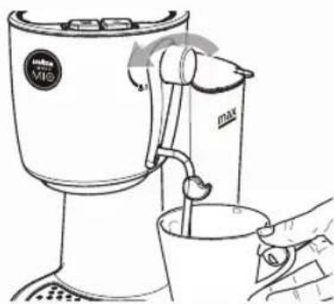 SAECO Lavazza A Modo Mio Piccina RI9585 - DAMPFAUSGABE UND ZUBEREITUNG VON CAPPUCCINO - 3